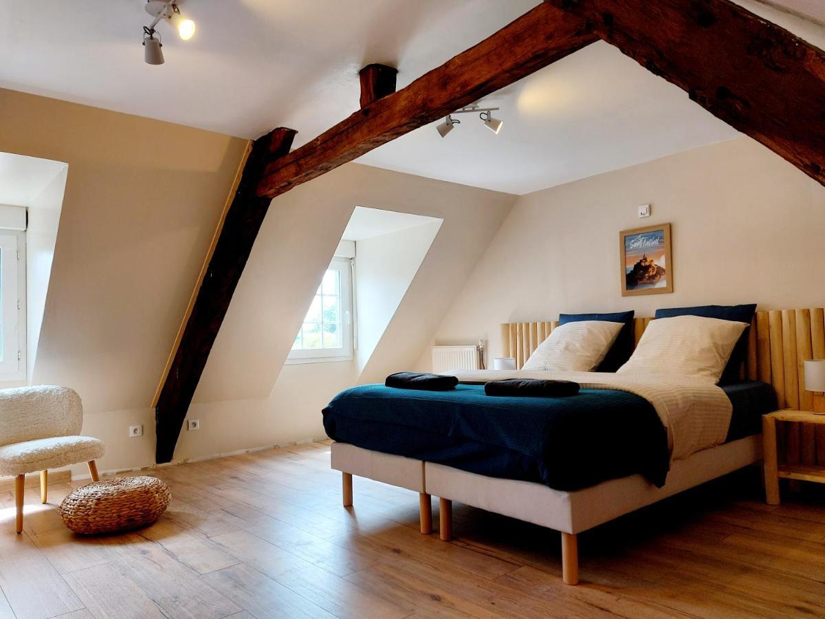 Le Rondot - Maison De Campagne Proche Mont-Saint-Michel 12Km Precey 외부 사진